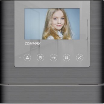 Абонентский монитор COMMAX CDV-43M Metalo Dark Grey Абонентский монитор COMMAX CDV-43M Metalo Dark Grey