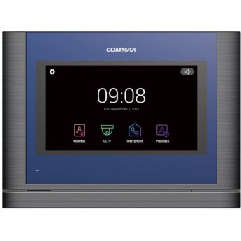 Абонентский монитор COMMAX CDV-704MA/VZ Metalo Blue
