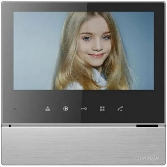 Абонентский монитор COMMAX CDV-70H2/VZ Silver Black Smog Абонентский монитор COMMAX CDV-70H2/VZ Silver Black Smog